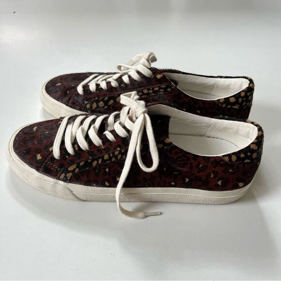 Madewell Leopard Print Sneakers - Brown and White - Picture 10 of 15
